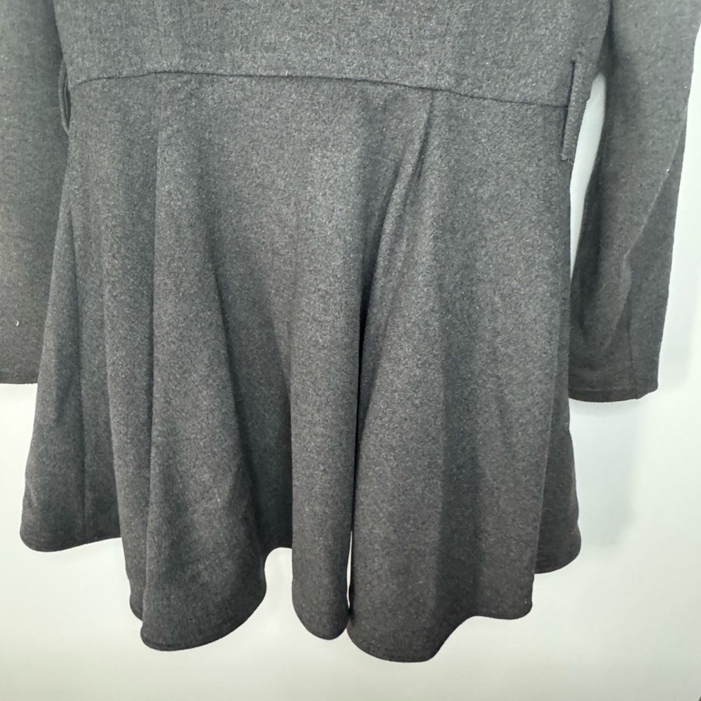 BCBGMaxAzria Gray Coat - Size M - Picture 16 of 17